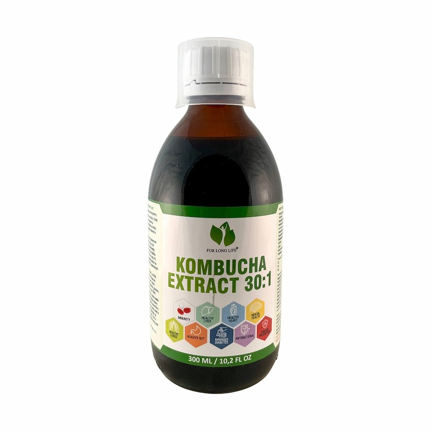 For long life Kombucha extrakt 30: 1, 300 ml