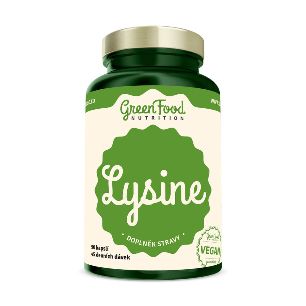 Zobrazit detail výrobku GreenFood Nutrition Nutrition Lysine 90 kapslí