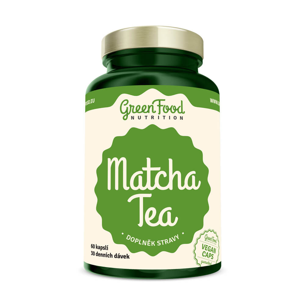 GreenFood Nutrition Matcha Tea 60 kapslí