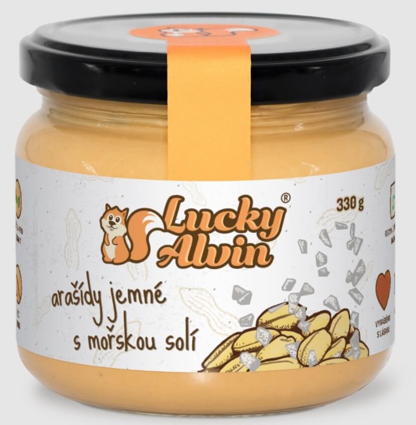Zobrazit detail výrobku Lucky Alvin Arašídy jemné s mořskou solí krém 330 g + 2 měsíce na vrácení zboží