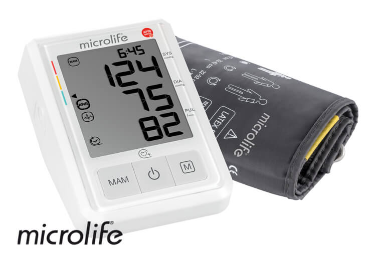 Microlife BP B3 AFIB automatický tlakoměr na rameno + 2 měsíce na vrácení zboží
