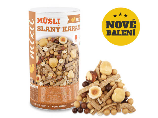 Mixit Pečený Mixit - Slaný karamel 490 g + 2 měsíce na vrácení zboží