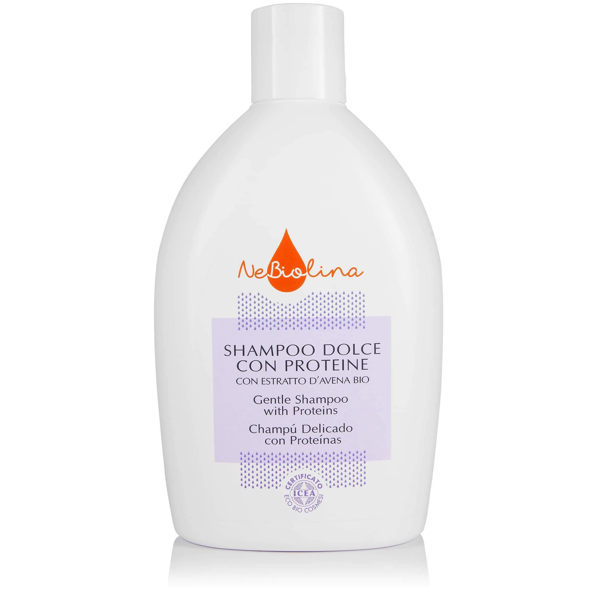 Zobrazit detail výrobku NeBiolina Jemný šampon s proteiny 500 ml + 2 měsíce na vrácení zboží