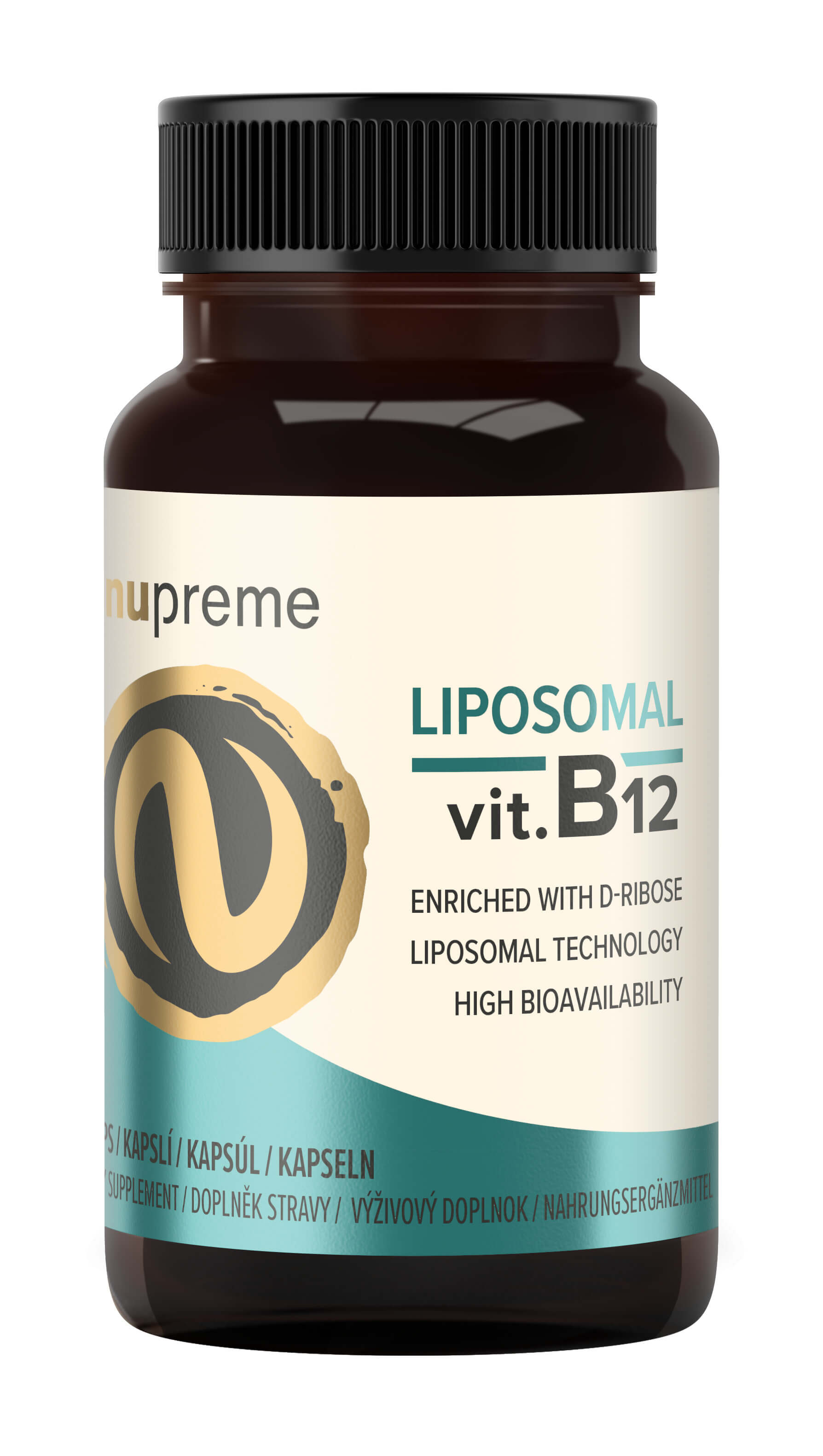 Značka NUPREME - Nupreme Liposomal Vitamín B12 30 kapslí