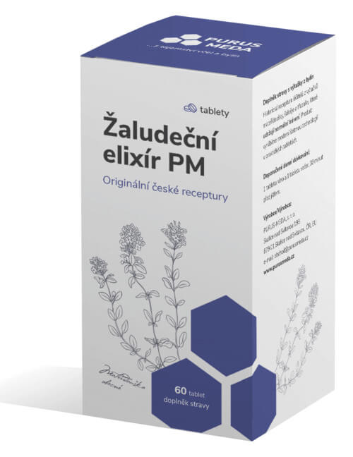 Zobrazit detail výrobku Purus Meda Žaludeční elixír PM 60 tablet