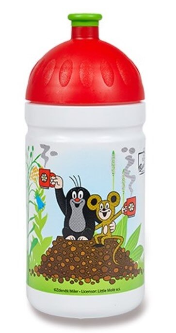 Zobrazit detail výrobku R&B Zdravá lahev - Krtek a jahody - červená 0,5 l + 2 měsíce na vrácení zboží