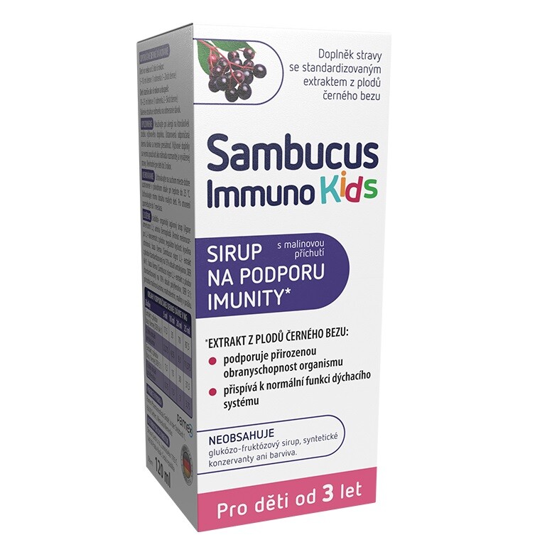 Sambucus Immuno Kids Sambucus Immuno Kids sirup 120 ml
