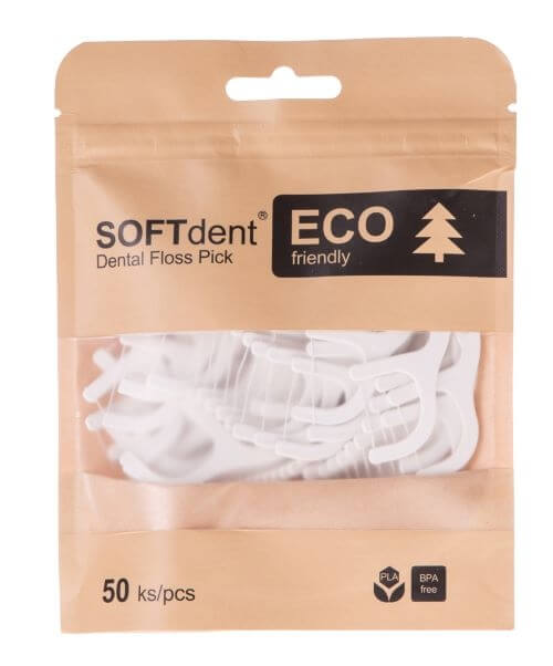 Zobrazit detail výrobku SOFTdent ECO dentální párátka, 50 ks + 2 měsíce na vrácení zboží