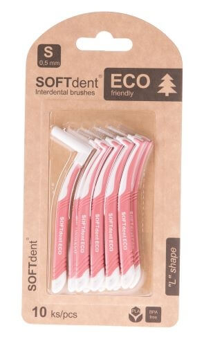 Zobrazit detail výrobku SOFTdent ECO mezizubní kartáček - S 0,5 mm, 10 ks + 2 měsíce na vrácení zboží