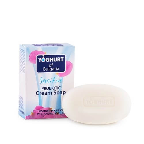 Yogurt of Bulgaria Probiotické mýdlo s růžovým olejem 100 g