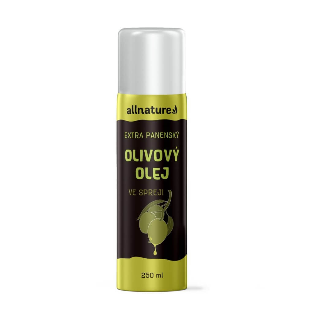 Zobrazit detail výrobku Allnature Olivový olej ve spreji 250 ml + 2 měsíce na vrácení zboží