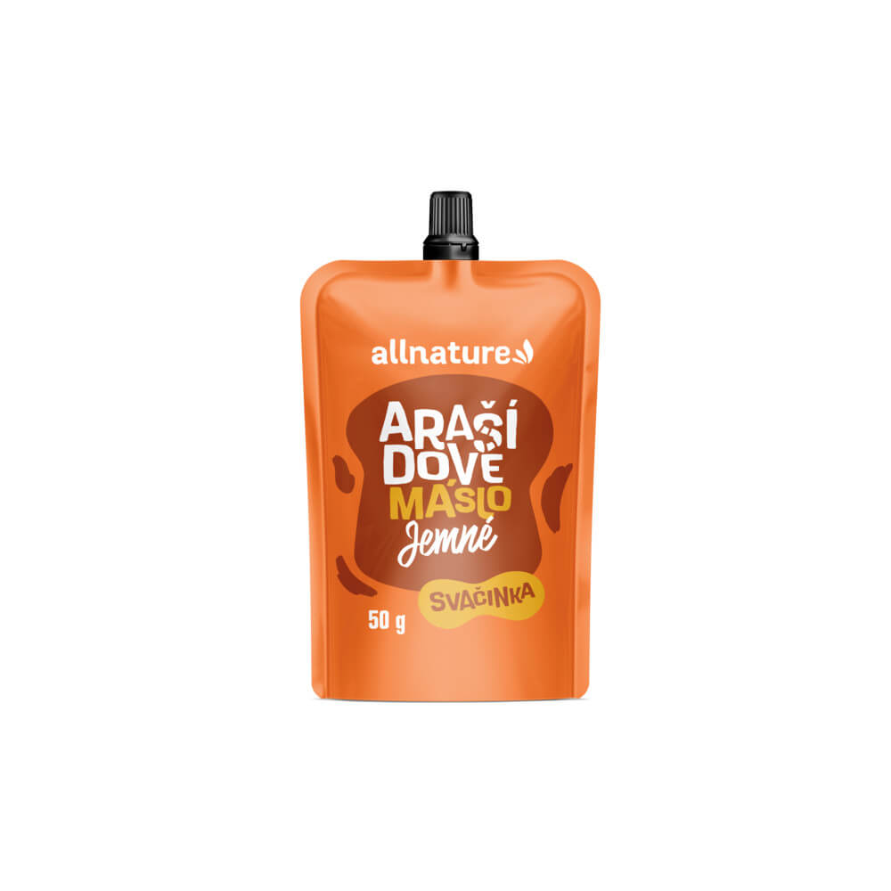 Zobrazit detail výrobku Allnature Arašídové máslo jemné 50 g + 2 měsíce na vrácení zboží Zobrazit detail výrobku Allnature Arašídové máslo jemné 50 g + 2 měsíce na vrácení zboží