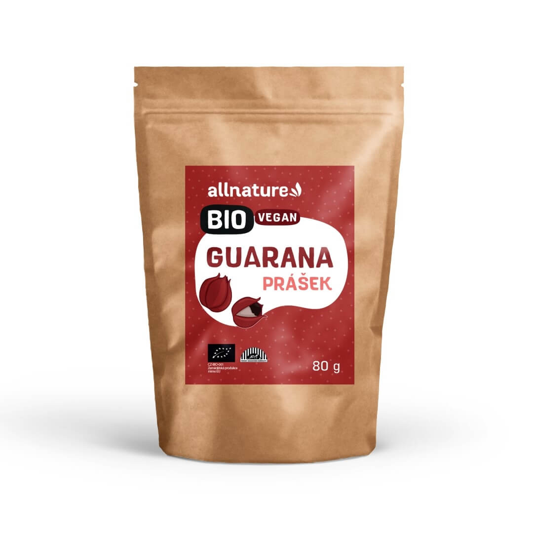 Zobrazit detail výrobku Allnature Guarana prášek BIO 80 g Zobrazit detail výrobku Allnature Guarana prášek BIO 80 g