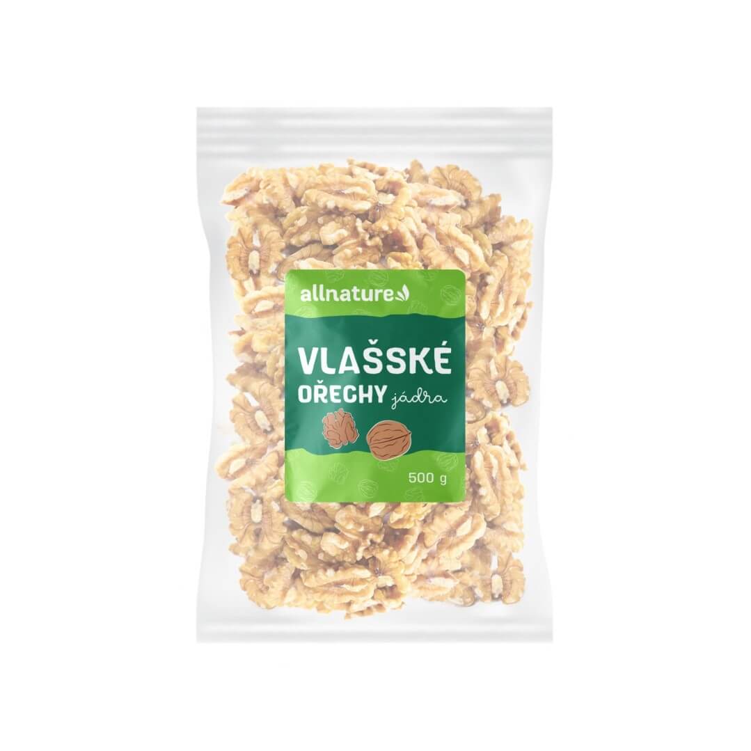 Zobrazit detail výrobku Allnature Vlašské ořechy 500 g Zobrazit detail výrobku Allnature Vlašské ořechy 500 g
