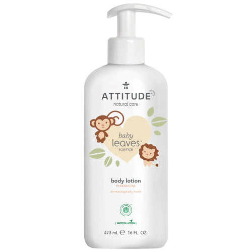Zobrazit detail výrobku Attitude Dětské tělové mléko Baby Leaves s vůní hruškové šťávy 473 ml – NEW + 2 měsíce na vrácení zboží