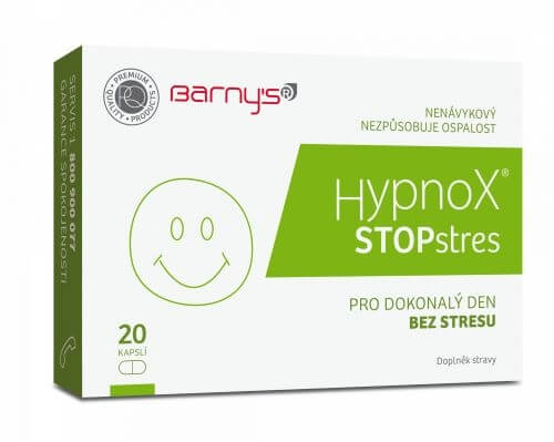 Zobrazit detail výrobku Barny´s Hypnox STOPstres 20 kapslí + 2 měsíce na vrácení zboží