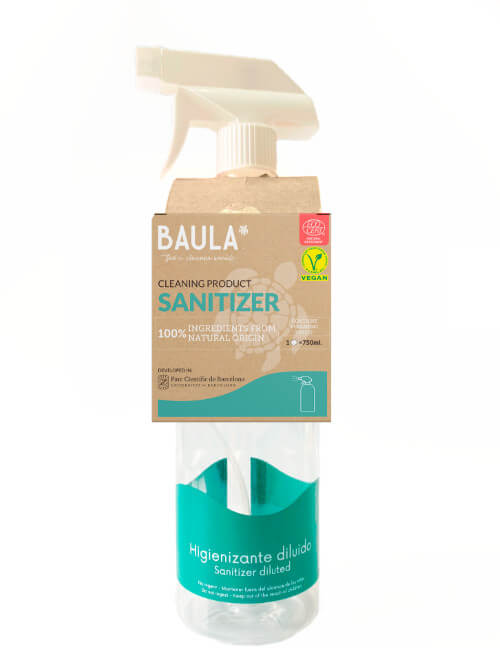 Zobrazit detail výrobku Baula Dezinfekce Starter Kit - láhev + ekologická tableta na úklid 5 g + 2 měsíce na vrácení zboží