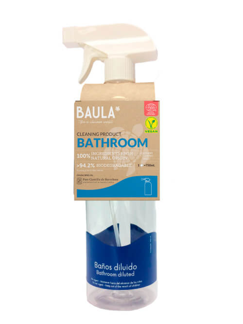 Baula Koupelna Starter Kit - láhev + ekologická tableta na úklid 5 g