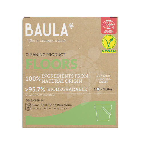 Zobrazit detail výrobku Baula Podlahy - ekologická tableta na úklid 5 g + 2 měsíce na vrácení zboží