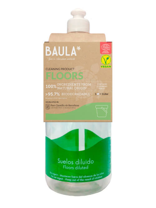 Baula Podlahy Starter Kit - láhev + ekologická tableta na úklid 5 g