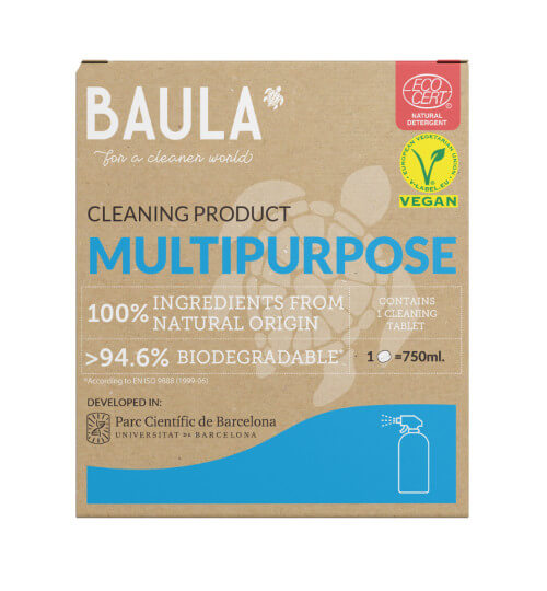 Baula Univerzal + sklo ekologická tableta na úklid 5 g
