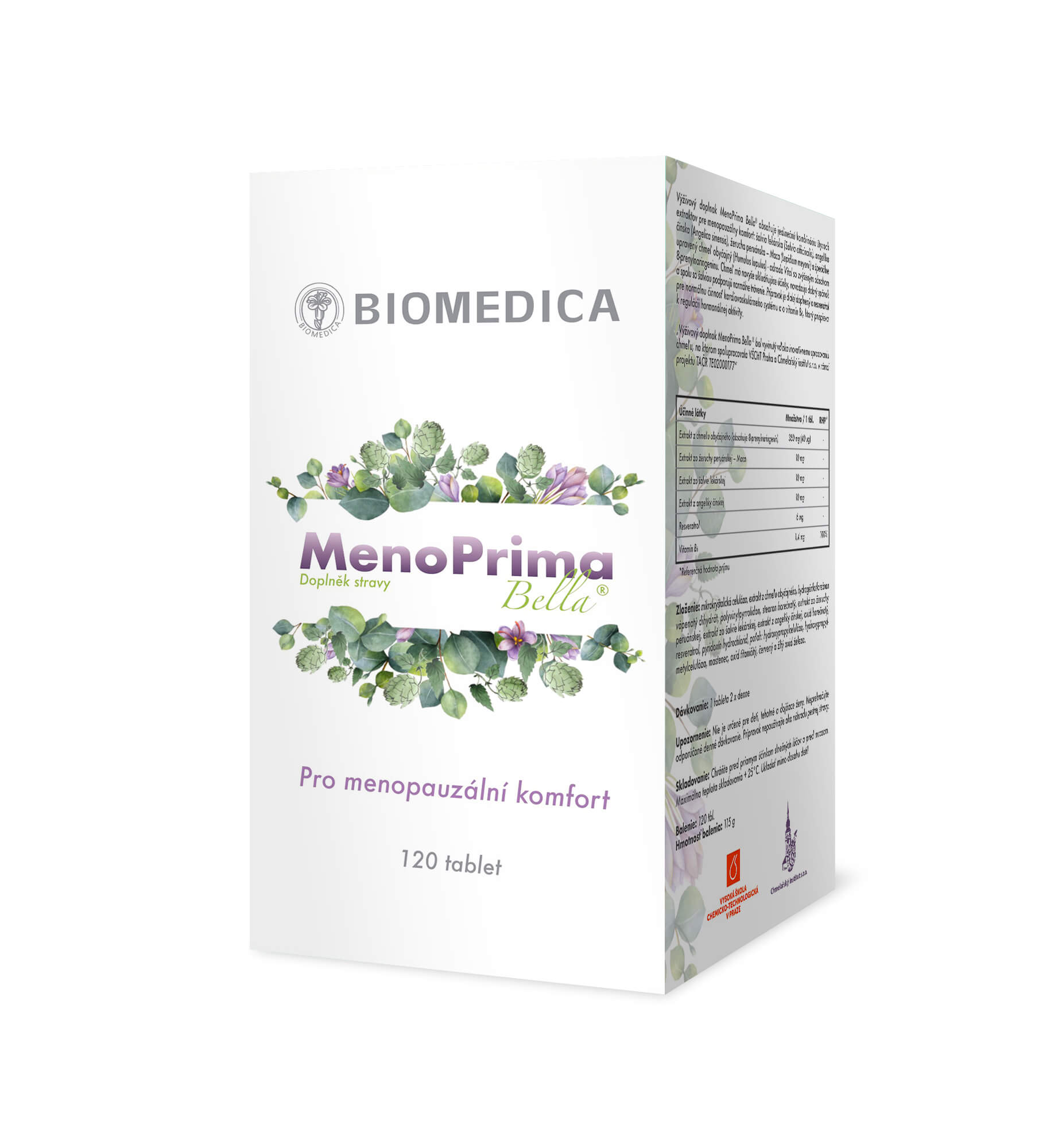 Zobrazit detail výrobku Biomedica MenoPrima Bella® 120 tablet