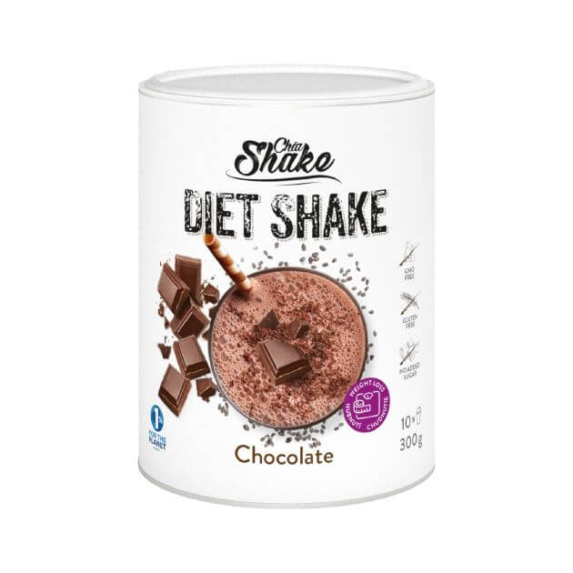 Zobrazit detail výrobku Chia Shake Dietní koktejl 300 g - čokoláda + 2 měsíce na vrácení zboží
