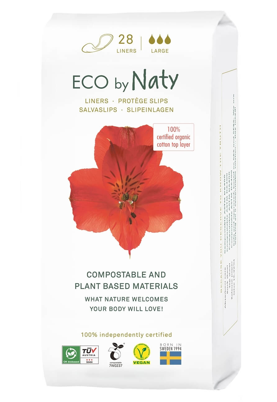 Zobrazit detail výrobku Eco by Naty Dámské slipové vložky ECO by Naty  - super (28 ks) + 2 měsíce na vrácení zboží