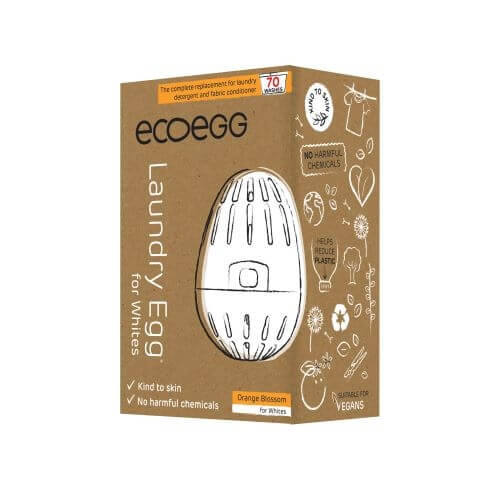 Zobrazit detail výrobku Ecoegg Prací vajíčko na bílé prádlo na 70 praní - pomeranč + 2 měsíce na vrácení zboží