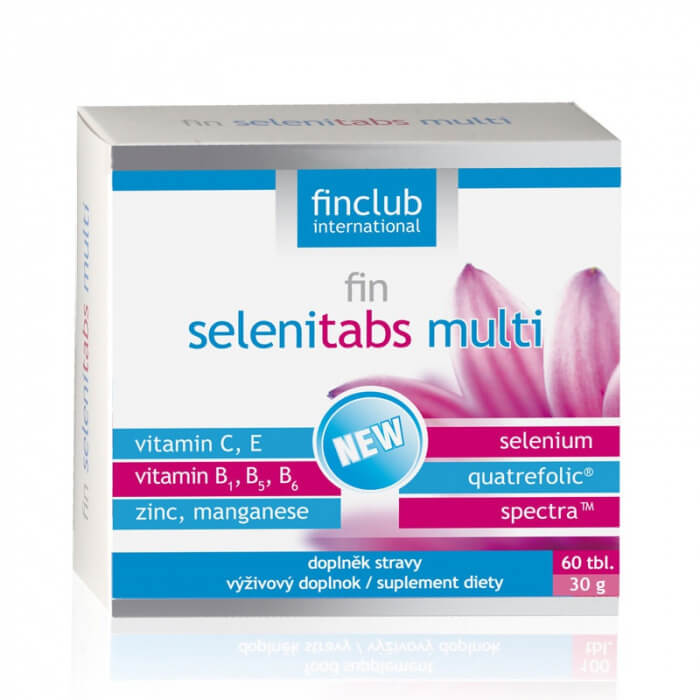 Zobrazit detail výrobku Finclub Selenitabs multi 60 tablet + 2 měsíce na vrácení zboží