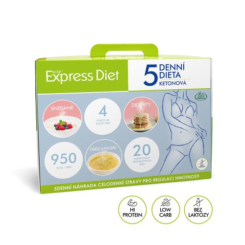 Zobrazit detail výrobku Good Nature 5denní proteinová ketonová dieta na hubnutí Express Diet 20×59 g – nová receptura bez laktózy + 2 měsíce na vrácení zboží