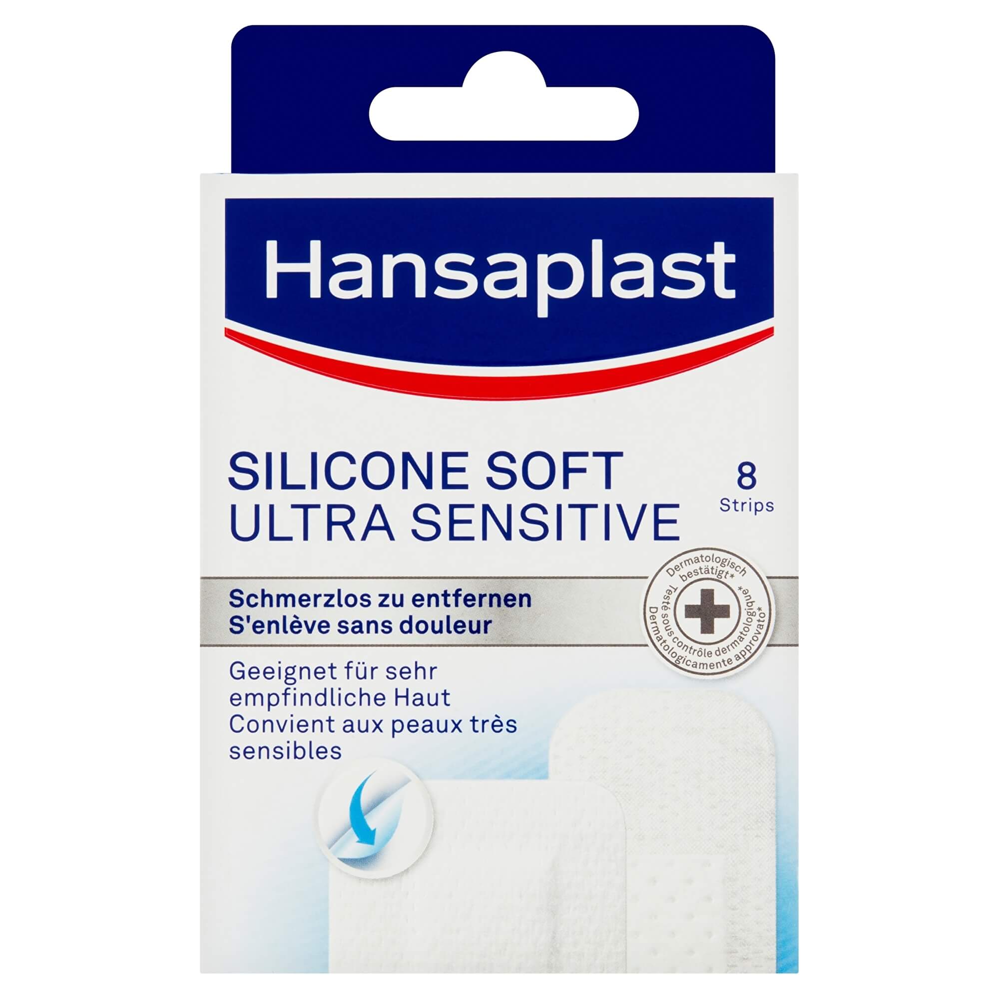 Zobrazit detail výrobku Hansaplast Silicon náplast 8 ks + 2 měsíce na vrácení zboží