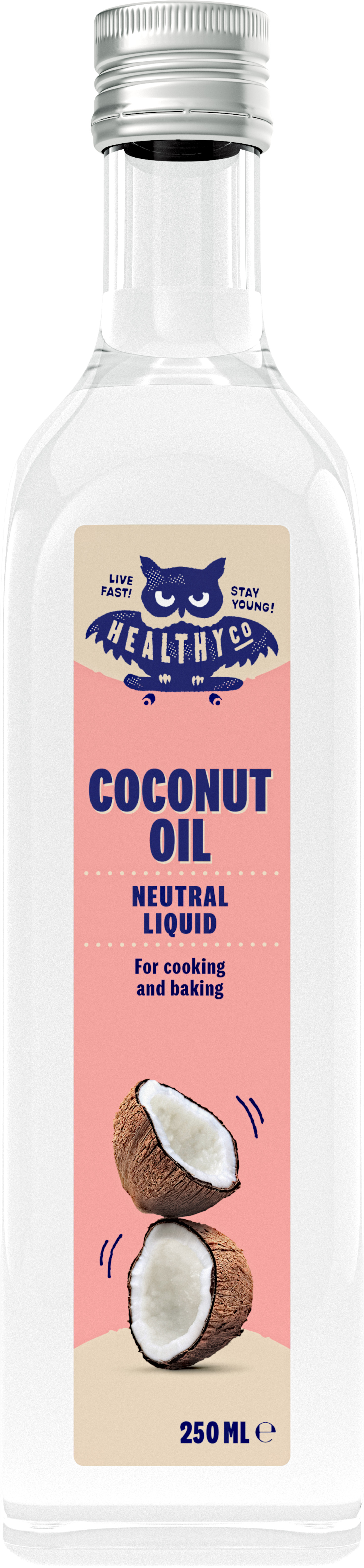Zobrazit detail výrobku HealthyCo Tekutý kokosový olej – neutrální 250 ml + 2 měsíce na vrácení zboží