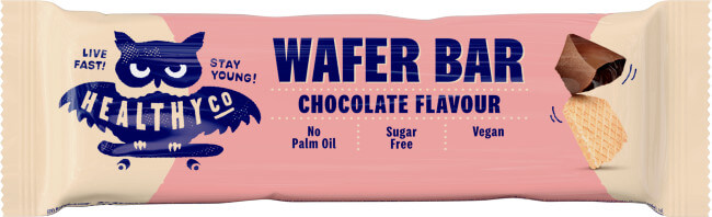 Zobrazit detail výrobku HealthyCo WAFER 24 g - čokoláda + 2 měsíce na vrácení zboží