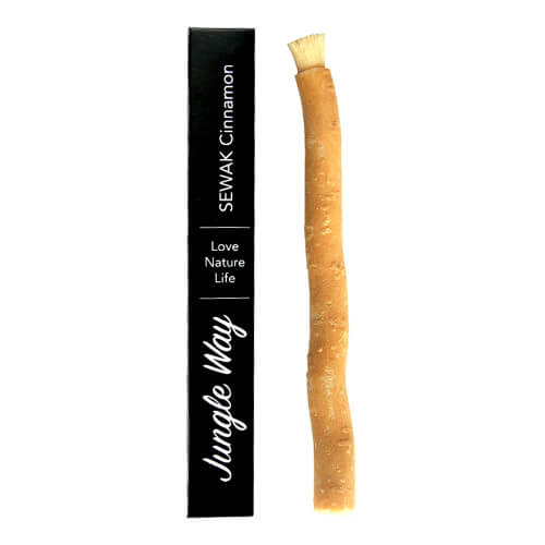 Zobrazit detail výrobku Jungle Way Zubní kartáček sewak se skořicovou příchutí + 2 měsíce na vrácení zboží