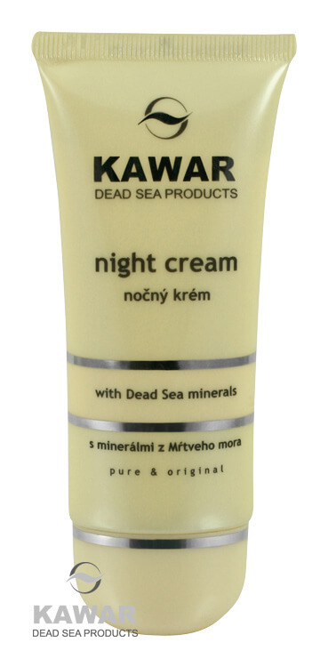 Zobrazit detail výrobku Kawar Noční krém s minerály z Mrtvého moře 60 ml + 2 měsíce na vrácení zboží