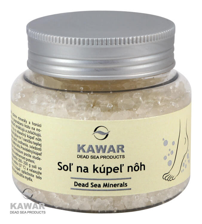 Zobrazit detail výrobku Kawar Koupelová sůl z Mrtvého moře 250 g + 2 měsíce na vrácení zboží