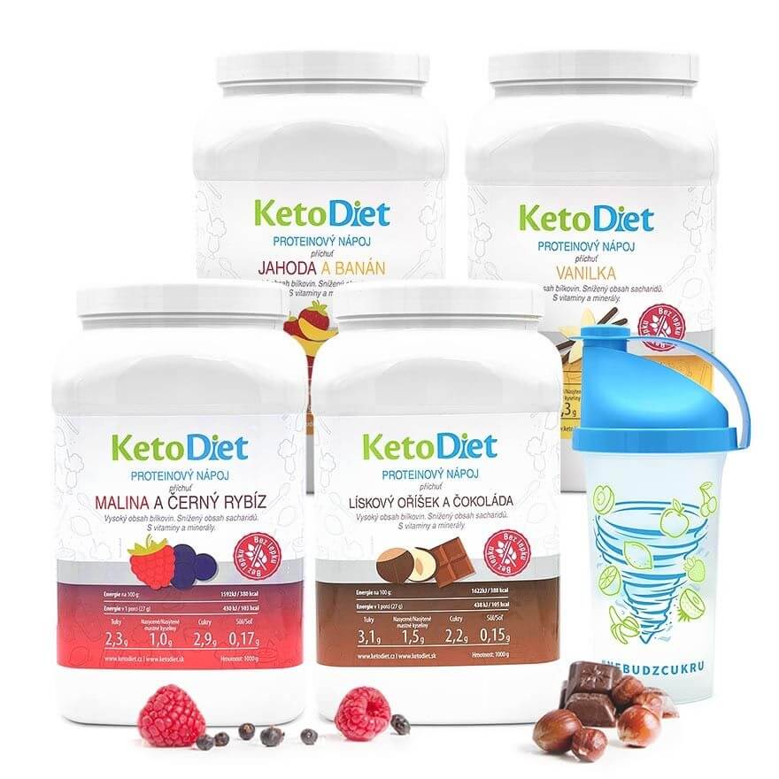 Zobrazit detail výrobku KetoDiet 4 týdenní proteinové nápoje INTENSE 1. krok