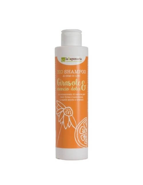 Zobrazit detail výrobku laSaponaria Šampon se slunečnicí a sladkým pomerančem BIO 200 ml + 2 měsíce na vrácení zboží