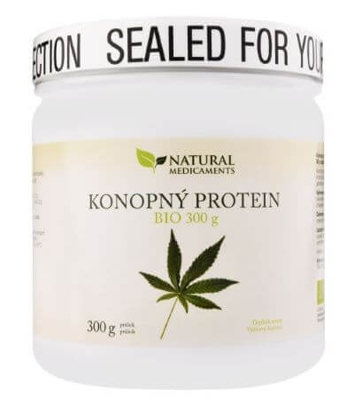 Natural Medicaments Konopný protein BIO 300 g