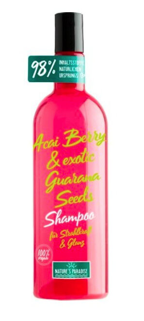 Zobrazit detail výrobku NATURE´S PARADISE Šampon Acai & Guarana 375 ml - lesk + 2 měsíce na vrácení zboží Zobrazit detail výrobku NATURE´S PARADISE Šampon Acai & Guarana 375 ml - lesk + 2 měsíce na vrácení zboží