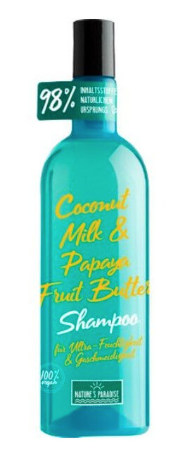 Zobrazit detail výrobku NATURE´S PARADISE Šampon Kokos & Papája 375 ml - hydratace + 2 měsíce na vrácení zboží