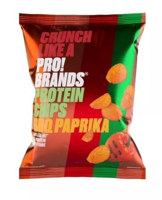 Zobrazit detail výrobku PRO!BRANDS Chips 50 g - BBQ/paprika + 2 měsíce na vrácení zboží