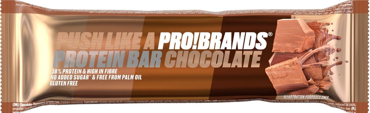 PRO!BRANDS Protein Bar 45 g - čokoláda