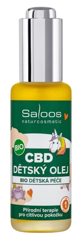 Zobrazit detail výrobku Saloos CBD Bio Dětský olej 50 ml + 2 měsíce na vrácení zboží