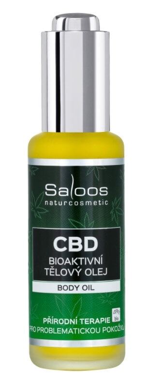 Zobrazit detail výrobku Saloos CBD Bioaktivní tělový olej 50 ml + 2 měsíce na vrácení zboží