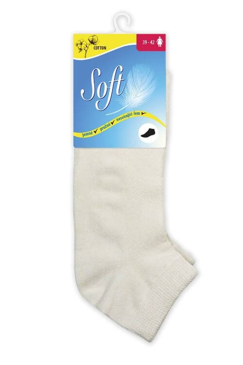 Zobrazit detail výrobku Soft Dámské ponožky se zdravotním lemem nízké - bílé 35 - 38