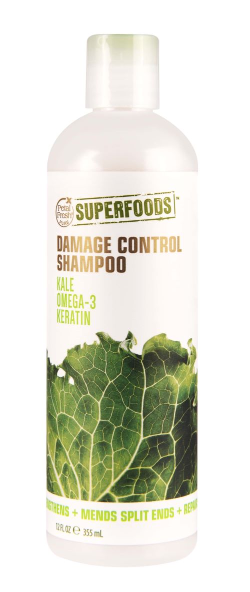 Zobrazit detail výrobku SUPERFOODS Damage Control šampon - kapusta, Omega3 a keratin 355 ml + 2 měsíce na vrácení zboží