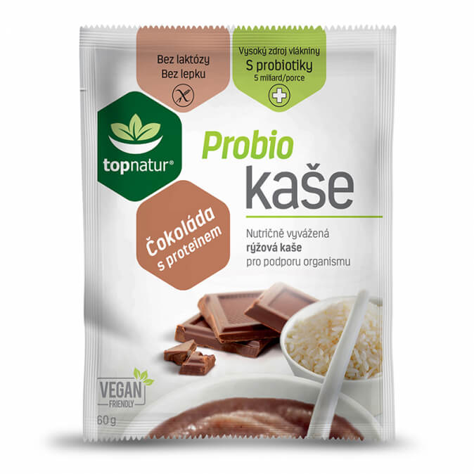 Zobrazit detail výrobku Topnatur Probio kaše čokoláda s proteinem 60 g