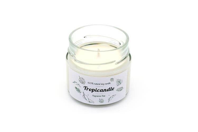 Tropikalia Tropicandle - Fragrance free